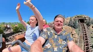 360 ride along of Seven Dwarfs Mine Train April 2025