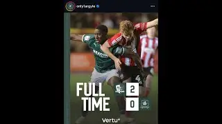 EXETER 2-0 PLYMOUTH |*RANT*| THAT WASN&rsquo;T A LOSS, THAT WAS A FUCKING JOKE | DEVON DERBY (a) REACTION