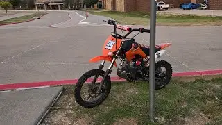 2018 Apollo db-34 110cc review (sorry the phone died but it was vary good)