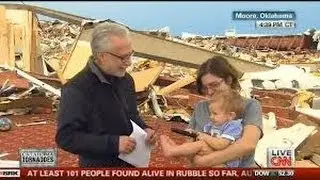 Wolf Blitzer to Atheist Tornado Survivor: 'You Gotta Thank the Lord'