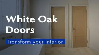 White Oak Doors | Steves Doors Interior Wood