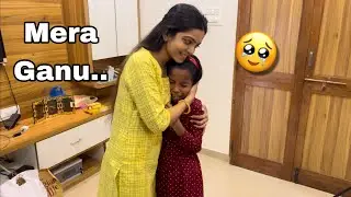 Hindi vlog😭Kyu Rona aa gya ganu ko???#hindivlog#dailyvlog