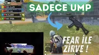FEAR İLE ZİRVEDE SADECE UMP CHALLENGE ! #pubgmobile
