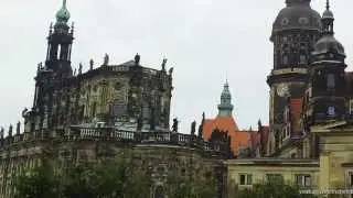 Dresden Theaterplatz Eingang zum Zwinger, Deutschland germany