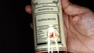 Khadi Sandalwood Massage Oil