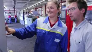 Lehrlinge im Bild: Metalltechnik - Maschinenbautechnik (Ines)
