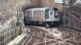 R143/R160 (L)(J) Trains At Broadway Junction