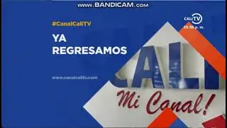 CANAL CALI TV YA REGRESAMOS BUMPER