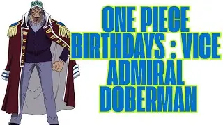 One Piece Birthdays: Doberman