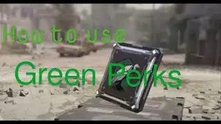 How to use green perks??? | Call of duty mobile