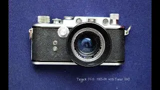 TANACK  IV-S   with film & Tanar  5cm F2 on Digital
