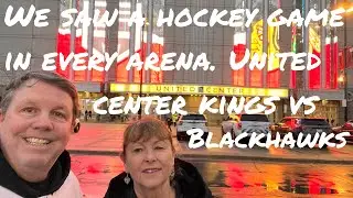 We saw a hockey game in every arena United Center Kings versus Blackhawks