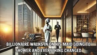 BILLIONAIRE WALKS IN ON HIS MAID GOING TO SHOWER AND EVERYTHING CHANGED #folklore #trending