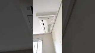 Instala&ccedil;&atilde;o de ar condicionado cassete em forro de drywall existe!