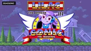 Sonic X Freedom Planet - Lilac The Dragon in Sonic 1 | ✪ Sonic Hack Longplay