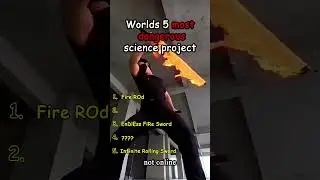 TOP 5 most dangerous science experiments that should NEVER exist😱#shorts