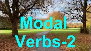 Modal Verbs - 2, Everyday German- German Language skills for everyday life..