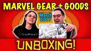 UNBOXING! Marvel Gear + Goods March 2017 - Weapon X - From Loot Crate