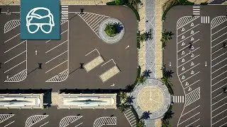 Parking Lot - Jollywood Studios - Planet Coaster Speed Build - 1
