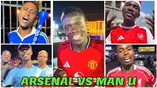 GENZ HILARIOUS REACTION ON ARSENAL VS MANCHESTER UNITED IN THE PREMIER LEAGUE