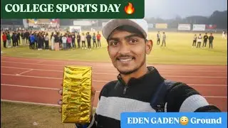 Aaj Mera College Annual Sports 😍🔥 | Race, Game, Masti | Vlog || @VlogsWithRounak 