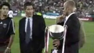 David Beckham awards DC United U-17s trophy SUM U17 Cup