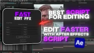 Auto Apply Presets in After Effects ⚡️ Edit 10X Faster with This One-Click After Effects Script