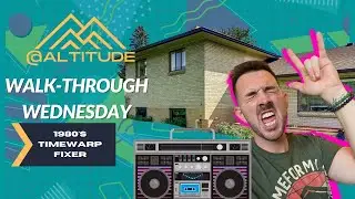 1980's Time-warp Tri-level House-FIXER UPPER (WALK-THROUGH WEDNESDAY)