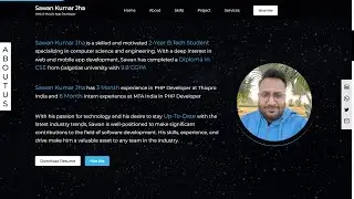 Porfolio Website using nextjs