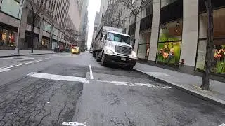 Manhattan Bike Ride During New York Corona Quarantine