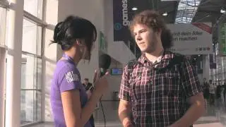gamescom 2010 - Interview zu Giveaways und die Messe