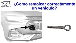 &iquest;C&oacute;mo remolcar tu veh&iacute;culo? | Uso del gancho de arrastre