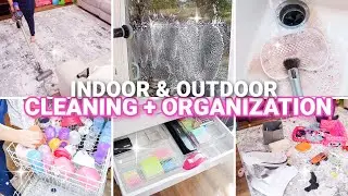 CLEANING MOTIVATION & ORGANIZATION | ORGANIZE & FALL DEEP CLEAN WITH ME | INDOOR & OUTDOOR