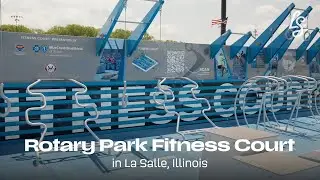 Rotary Park Fitness Court | Live It Up La Salle