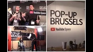 [Vlog] Pop-Up YouTube Space Brussels