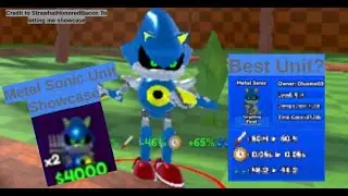 Metal Sonic Unit Showcase | Project Sonic TD |