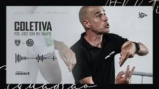 COLETIVA P&Oacute;S-JOGO COM RUI DUARTE | AM&Eacute;RICA-MG X ATHLETIC