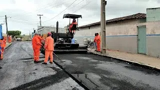 HOJE A RUA BENJAMIN GOMES MARANH&Atilde;O EST&Aacute; SENDO ASFALTADA EM CACIMBA DE DENTRO, VEJAM COMO T&Aacute; FICANDO
