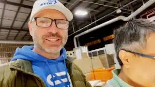 Robotic sanding with the Lean manufacturing principle of Single piece flow.  Cosmo the sanding robot