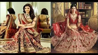 Gorgeous Bridal Lehenga in Red Colour|  New bridal lehenga designs 2018| Red bridal lehenga 2018