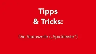 CGM ALBIS Tipps & Tricks: Die Statuszeile