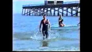 Lowestoft Beach and Morning Star pub 1987