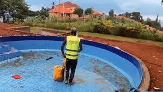 Seguku Katale kid's pool project entirely tiled by kbs pool contractors