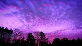 Purple Sky Video Aesthetic Moving Clouds 