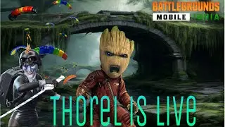 🔴 Grind with skills day 22 #bgmi #bgmindia ##livestream #gaming #60fps #shots # Thorel is Live