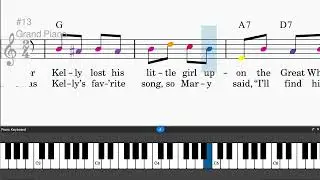 Has Anybody Here Seen Kelly? by C.W. Murphy - Easy piano tutorials with leadsheet and chords