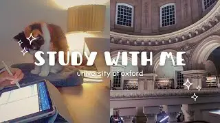 9 hour study with me | 50/10 pomodoro w/ 2 x 45 min breaks | chemistry student @ oxford