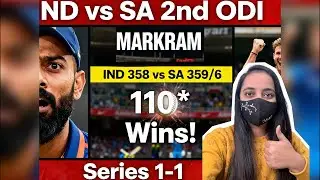 IND vs SA 2nd ODI Live Cricket Streaming: Markram 110* Wins Thriller!