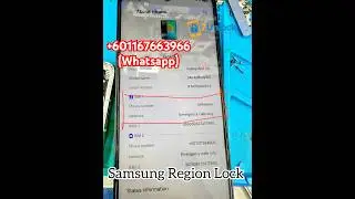 Samsung Region Unlock MCK Code Remote And Server Service By 7unlock. #SamsungRegionLocked #7unlock