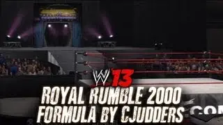 WWE '13 Royal Rumble 2000 Arena Formula By CJudders